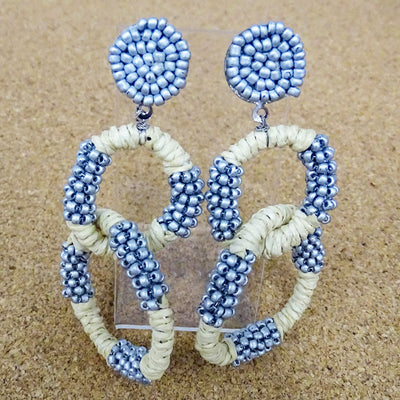 Boardwalk Earrings Beaded/Woven